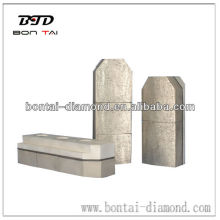 Mental diamond fickert for marble and granite grinding